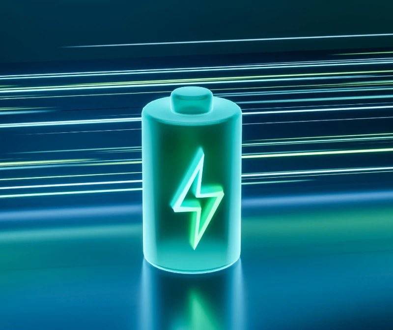 Energy represented as a battery with energy icon.png